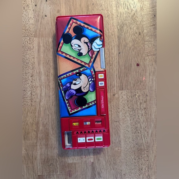 Disney Other - Vintage 1995 Disney Mickey and Friends Pencil Case
